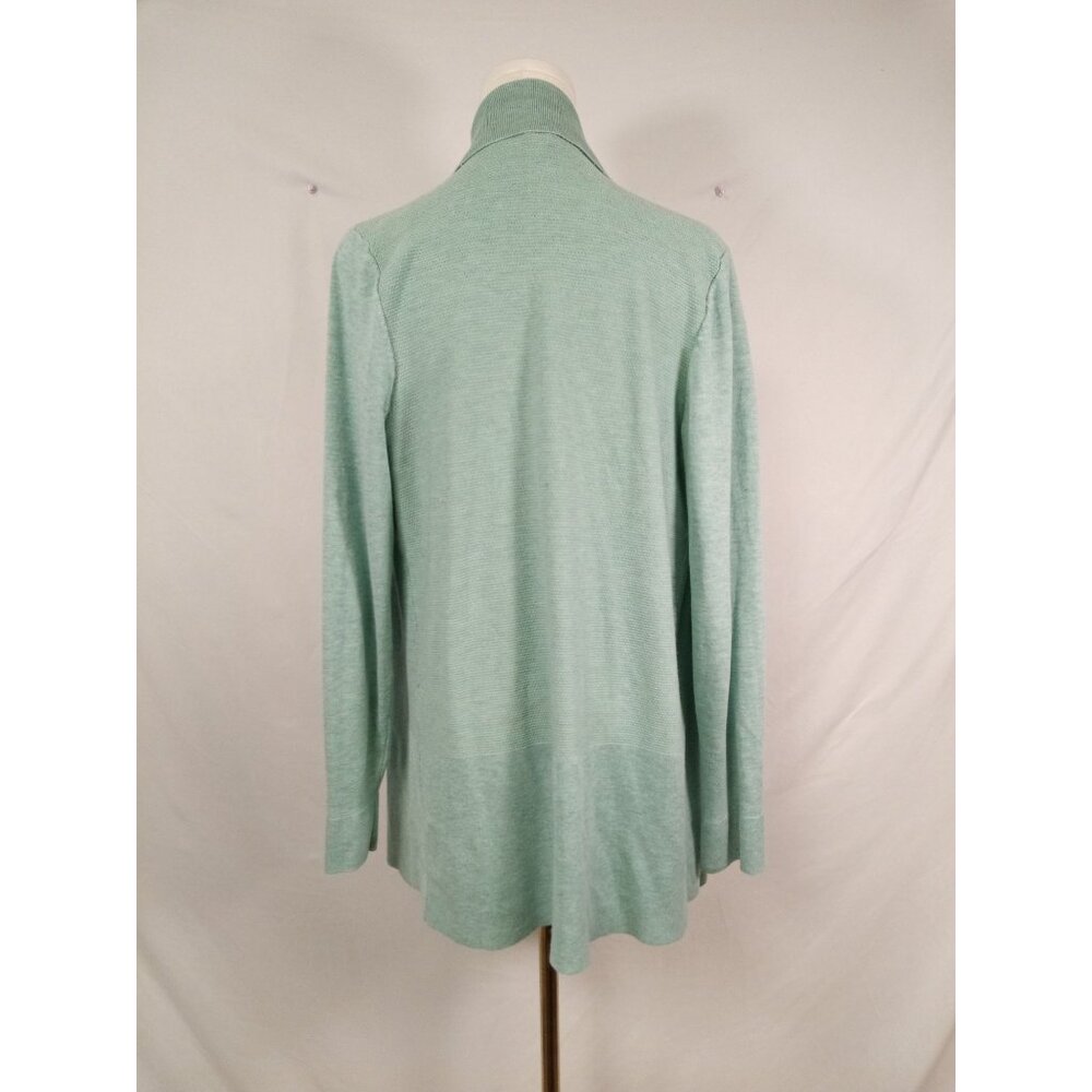 Cyrus Women's Green Blue Cardigan Duster Sweater Size Large - Picture 4 of 7